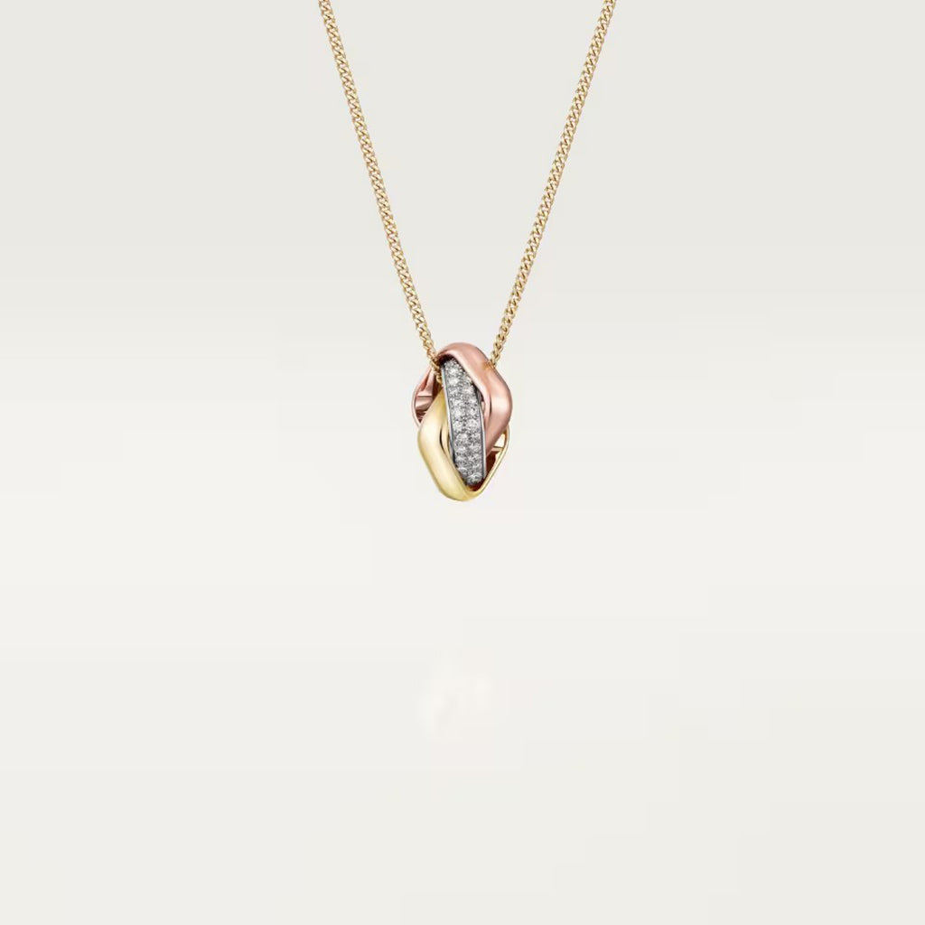[Amore]TRINITY CUSHION NECKLACE COLLECTION
