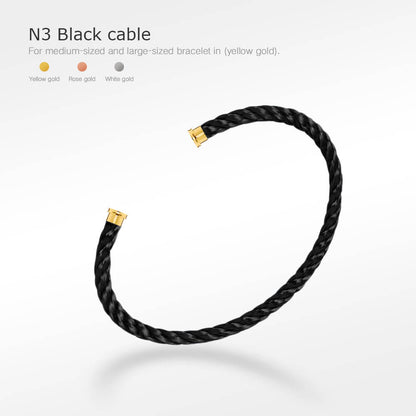 [Amore]FORCE SERIES BRACELET CABLES 50 CHOICES (DIY SELECTION)