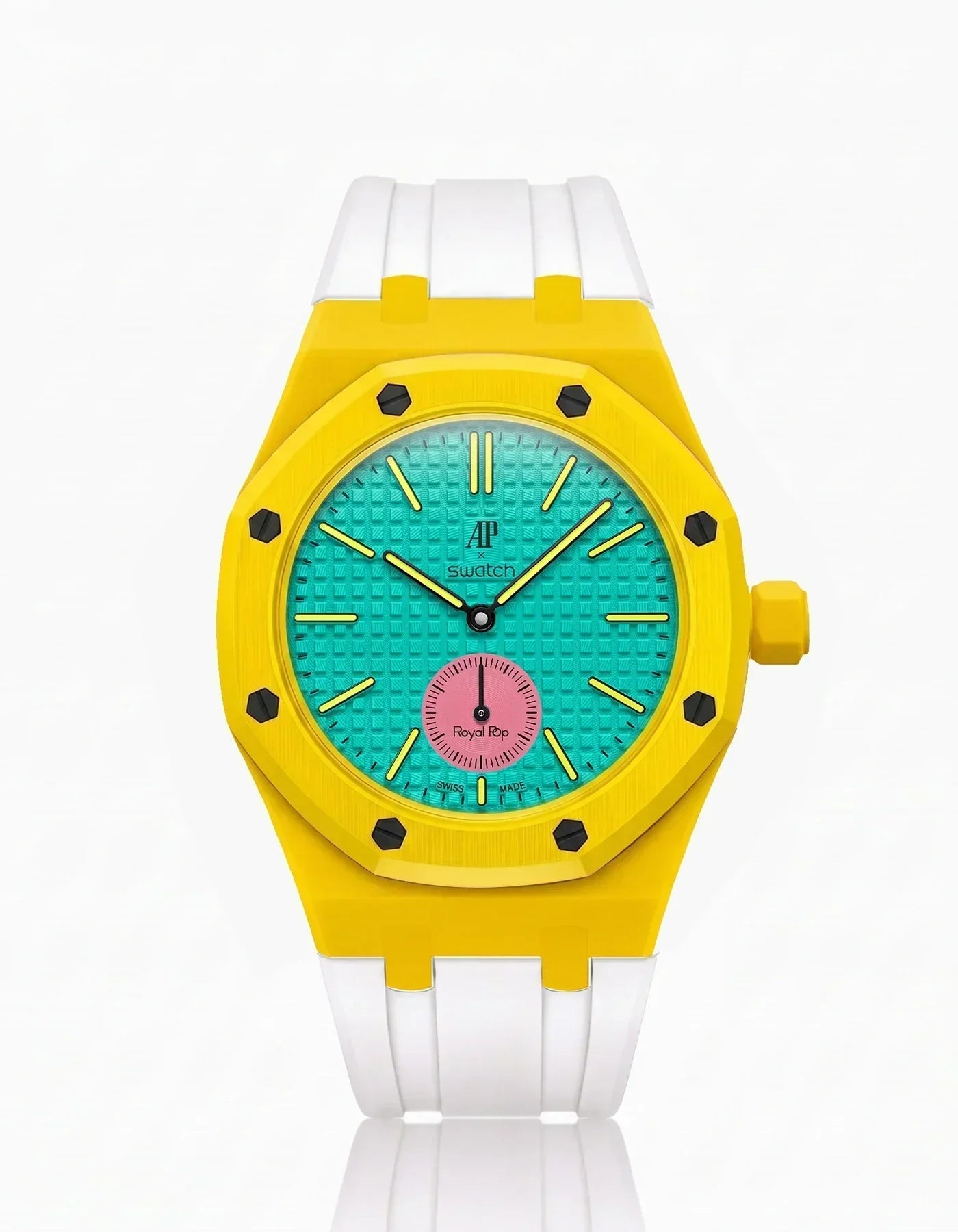 Silicone Strap & Case Royal Pop Otg Roz(Customize  Colors)