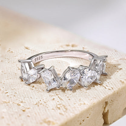 [Amore]Delicate Multi Cut Ring
