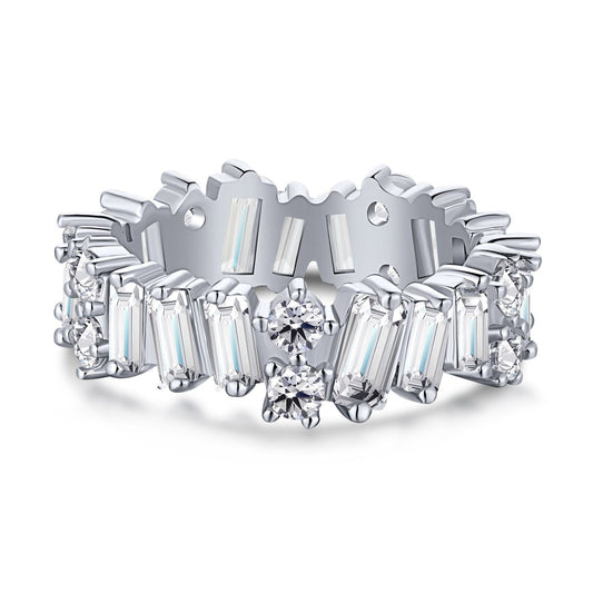 [Amore]Delicate Multi Shape Tennis Ring