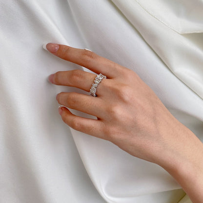 [Amore]Delicate Multi Shape Tennis Ring