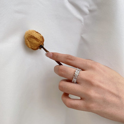 [Amore]Delicate Multi Shape Tennis Ring