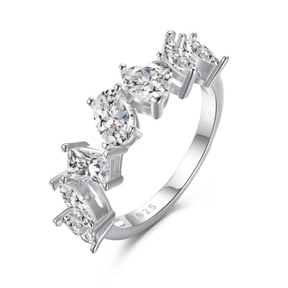 [Amore]Delicate Multi Cut Ring
