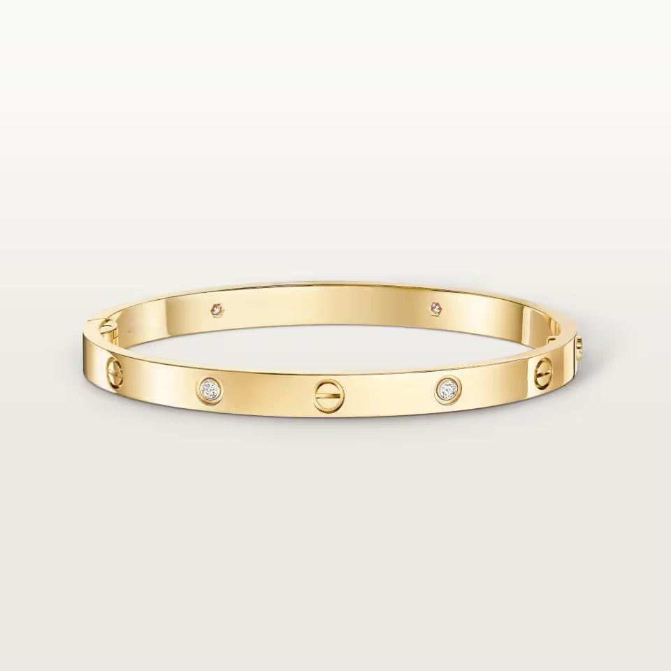 [Amore]LOVE BRACELET 4.8MM 4 DIAMONDS