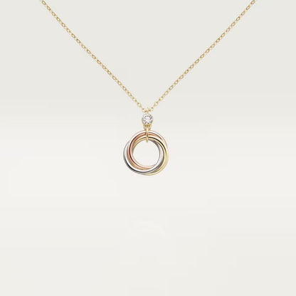 [Amore]TRINITY  NECKLACE 1 DIAMOND