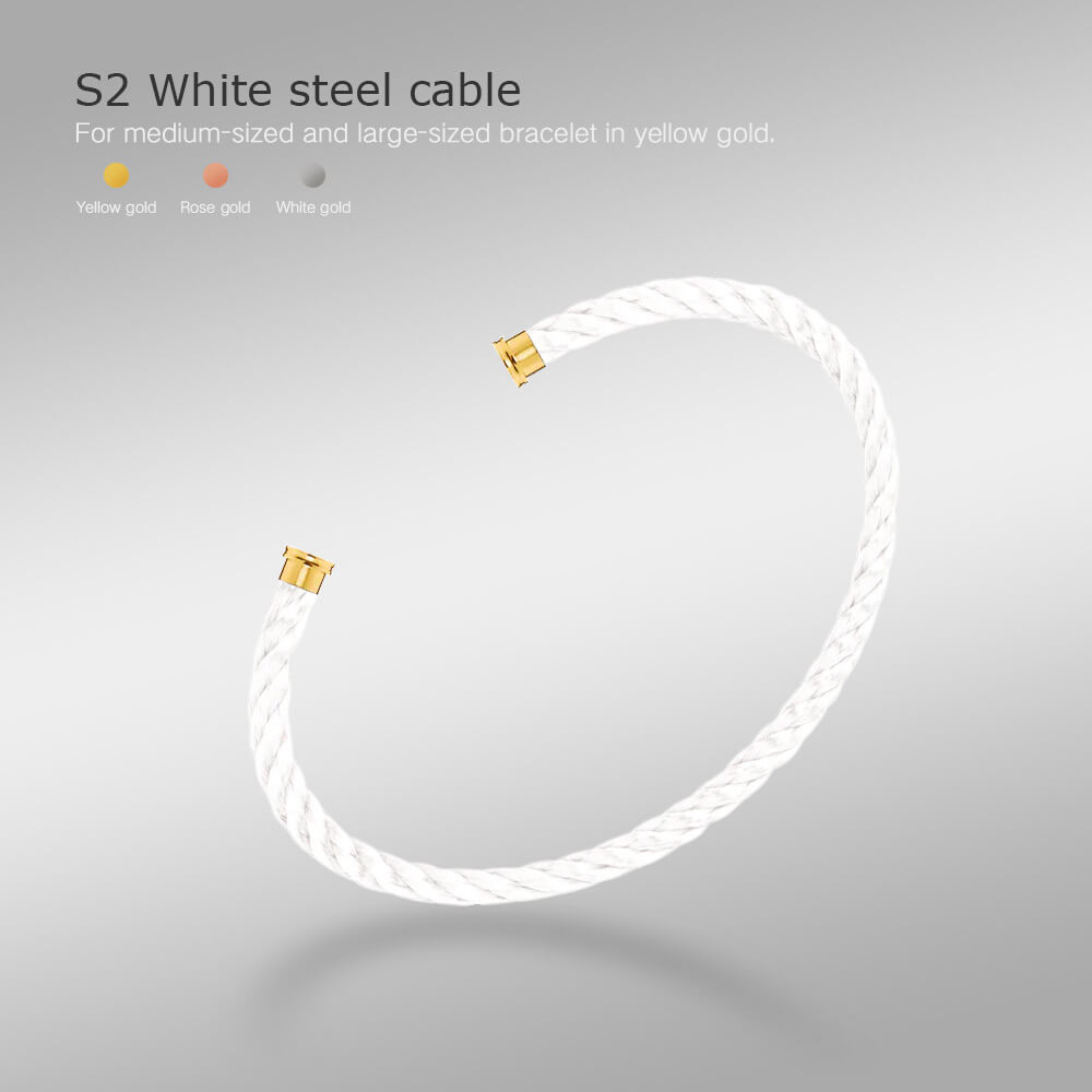 [Amore]FORCE SERIES BRACELET CABLES 50 CHOICES (DIY SELECTION)