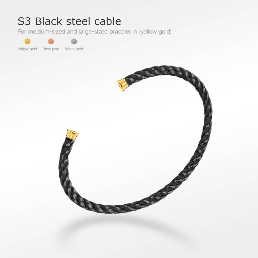 [Amore]FORCE SERIES BRACELET CABLES 50 CHOICES (DIY SELECTION)