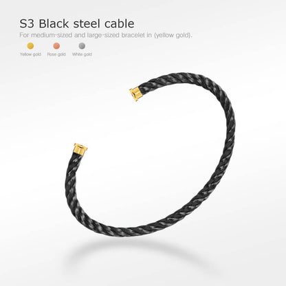 [Amore]FORCE SERIES BRACELET CABLES 50 CHOICES (DIY SELECTION)