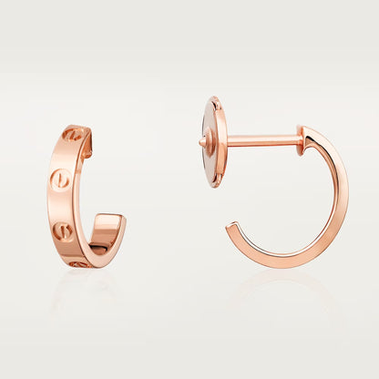 [Amore]LOVE EARRINGS 2.65 MM NO DIAMOND SMALL