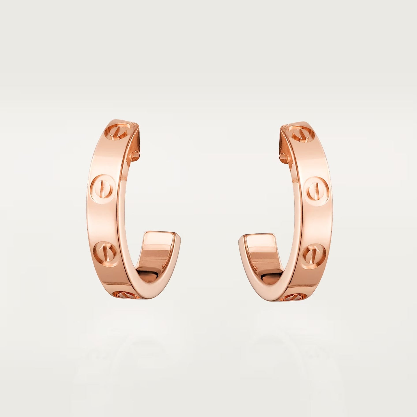 [Amore]LOVE EARRINGS 2.65 MM NO DIAMOND SMALL