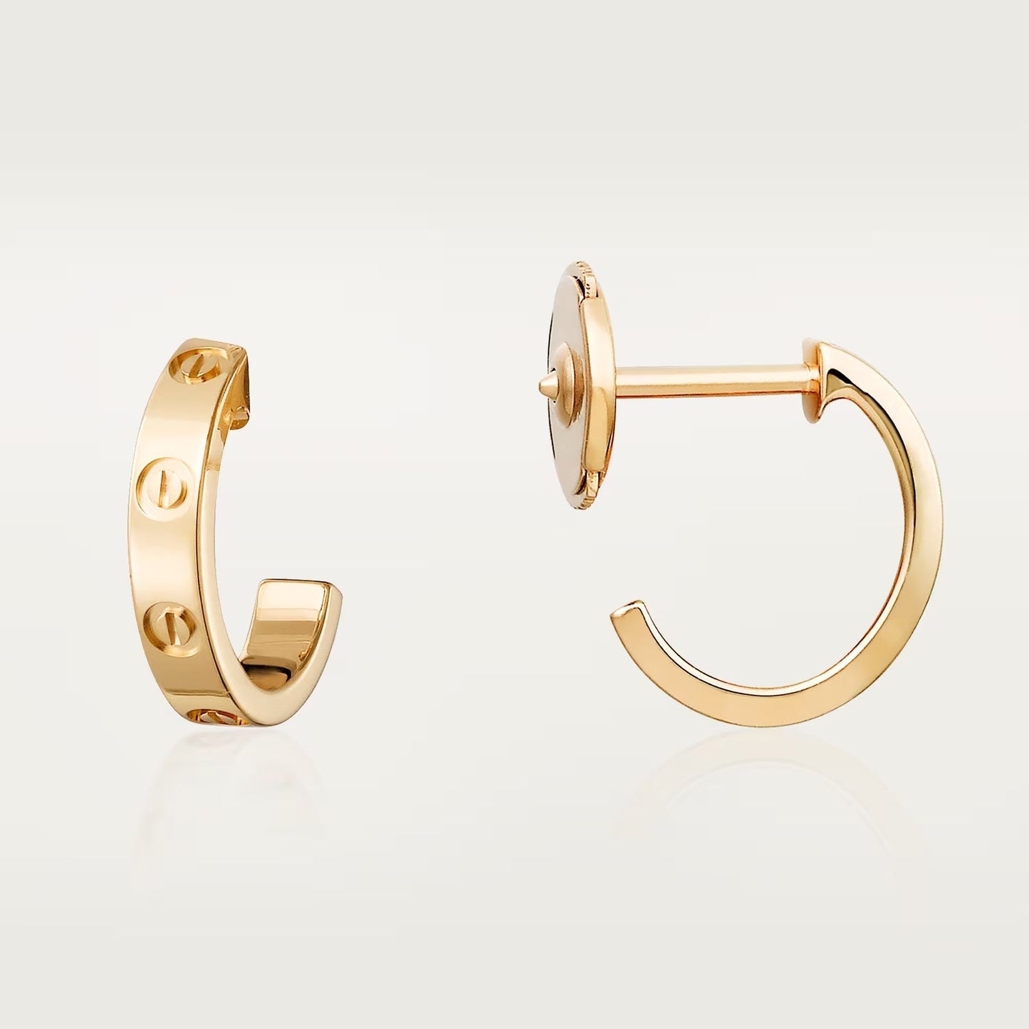 [Amore]LOVE EARRINGS 2.65 MM NO DIAMOND SMALL
