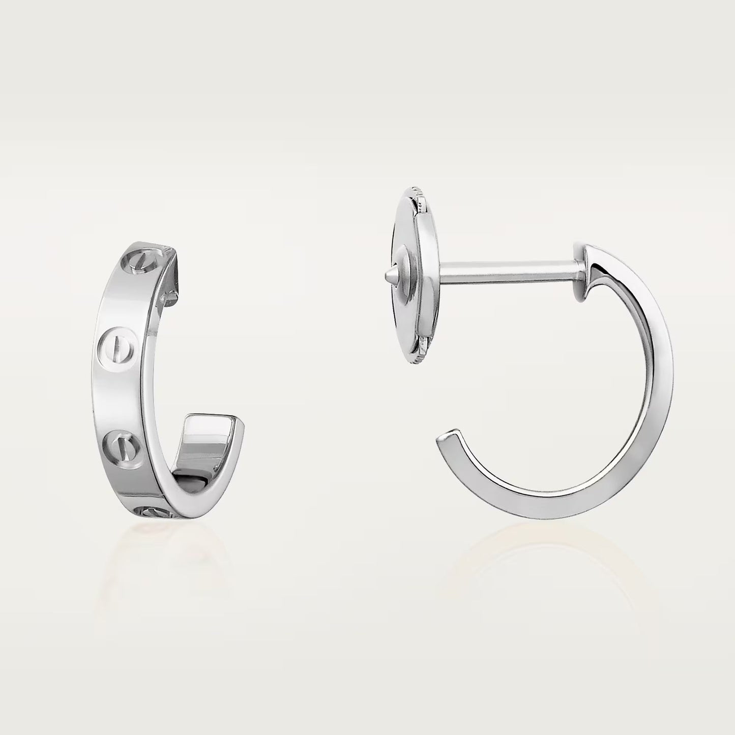[Amore]LOVE EARRINGS 2.65 MM NO DIAMOND SMALL