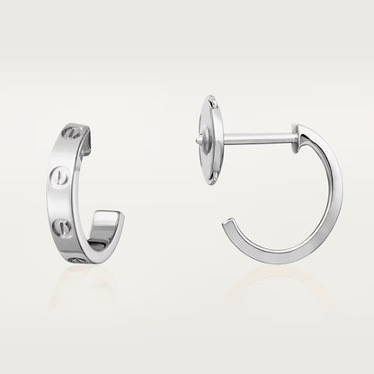 [Amore]LOVE EARRINGS 2.65 MM NO DIAMOND SMALL