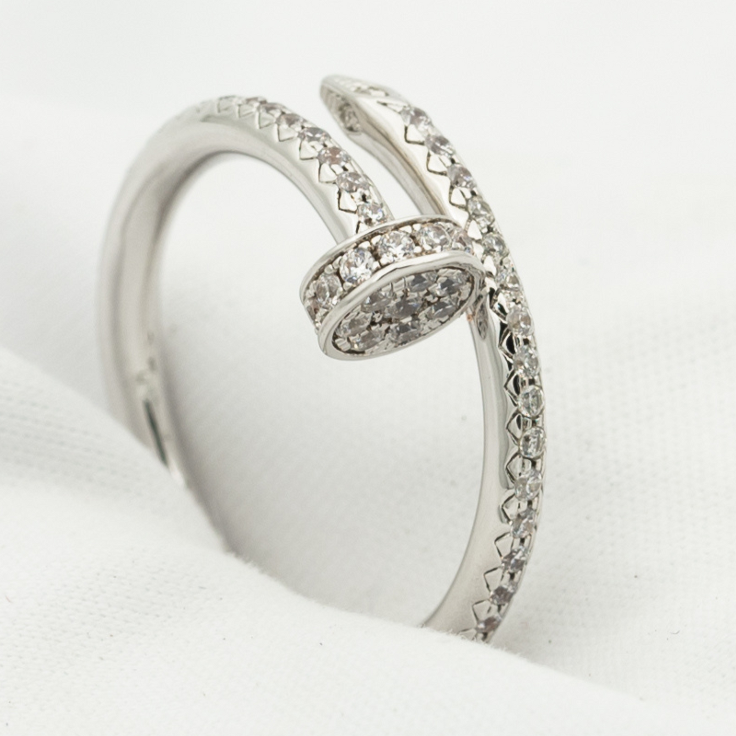 [Amore]JUSTE RING 1.8MM SILVER DIAMONDS