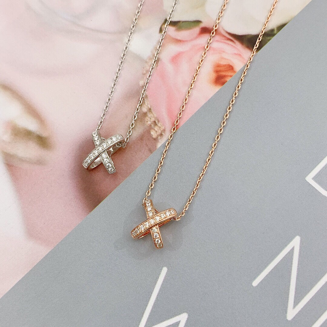 [Amore]JEUX DE DIAMOND NECKLACE