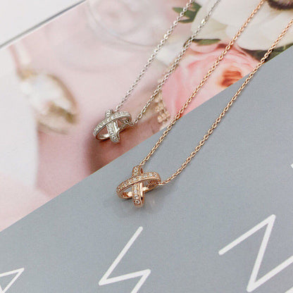 [Amore]JEUX DE DIAMOND NECKLACE