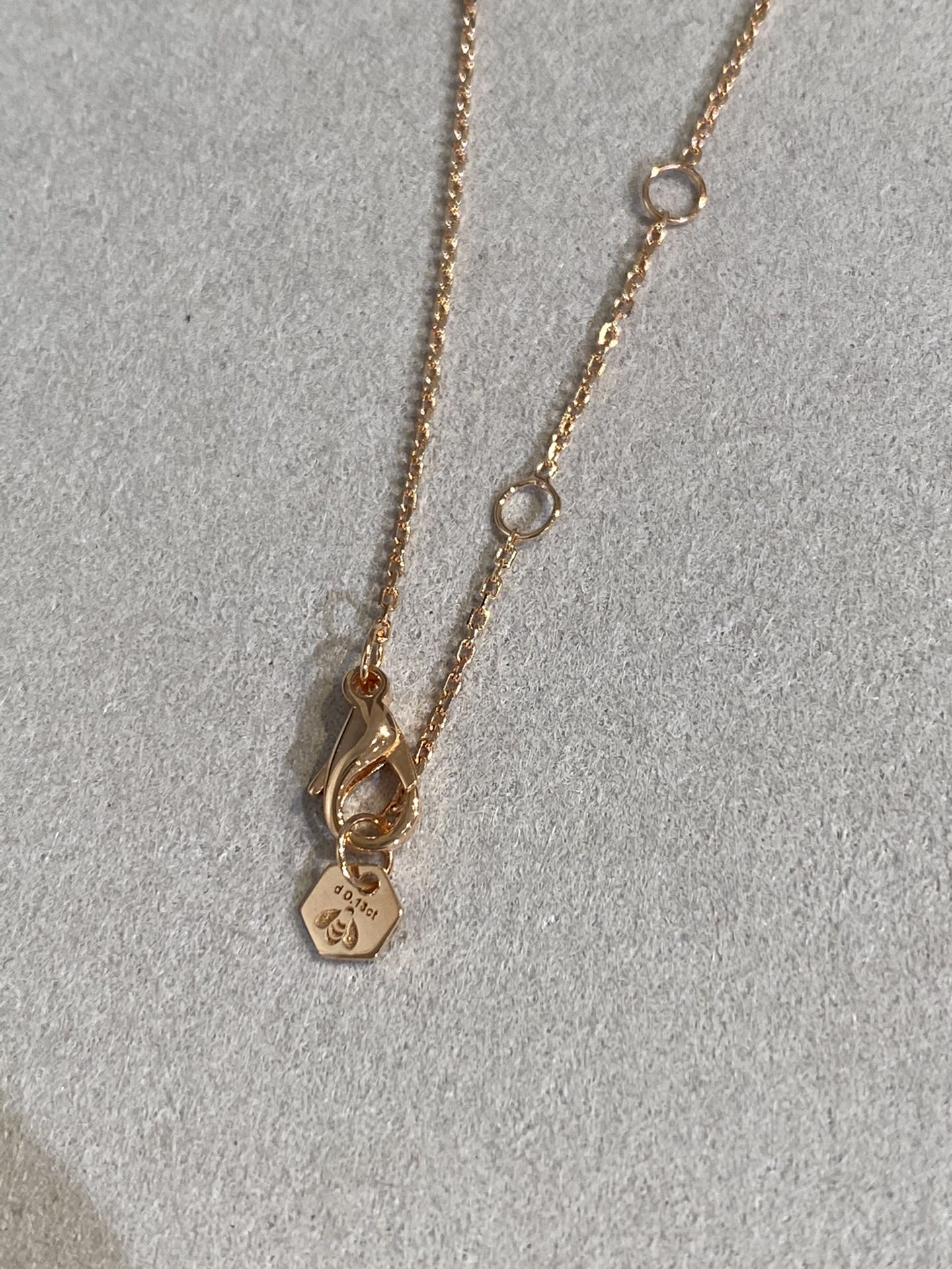 [Amore]BEE LOVE DIAMOND NECKLACE