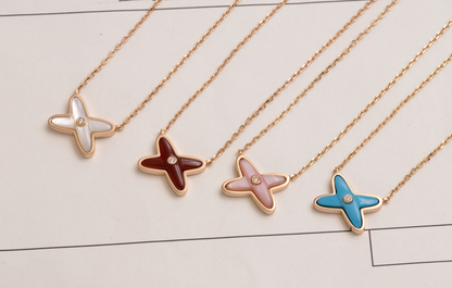 [Amore]JEUX DE NECKLACE 1 DIAMOND
