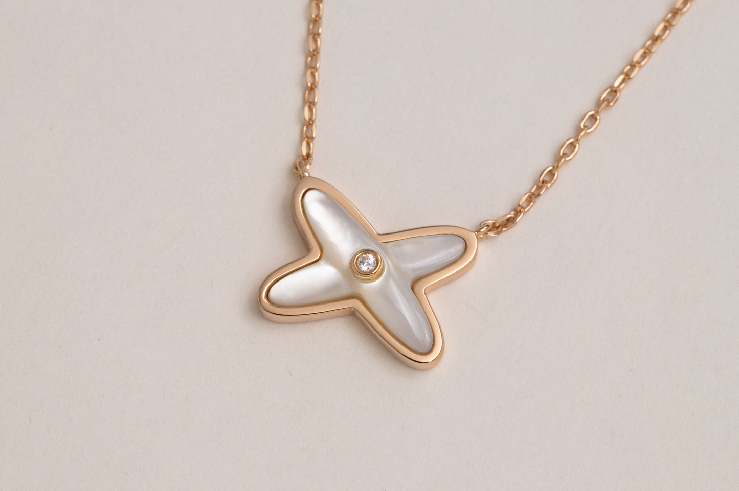 [Amore]JEUX DE NECKLACE 1 DIAMOND