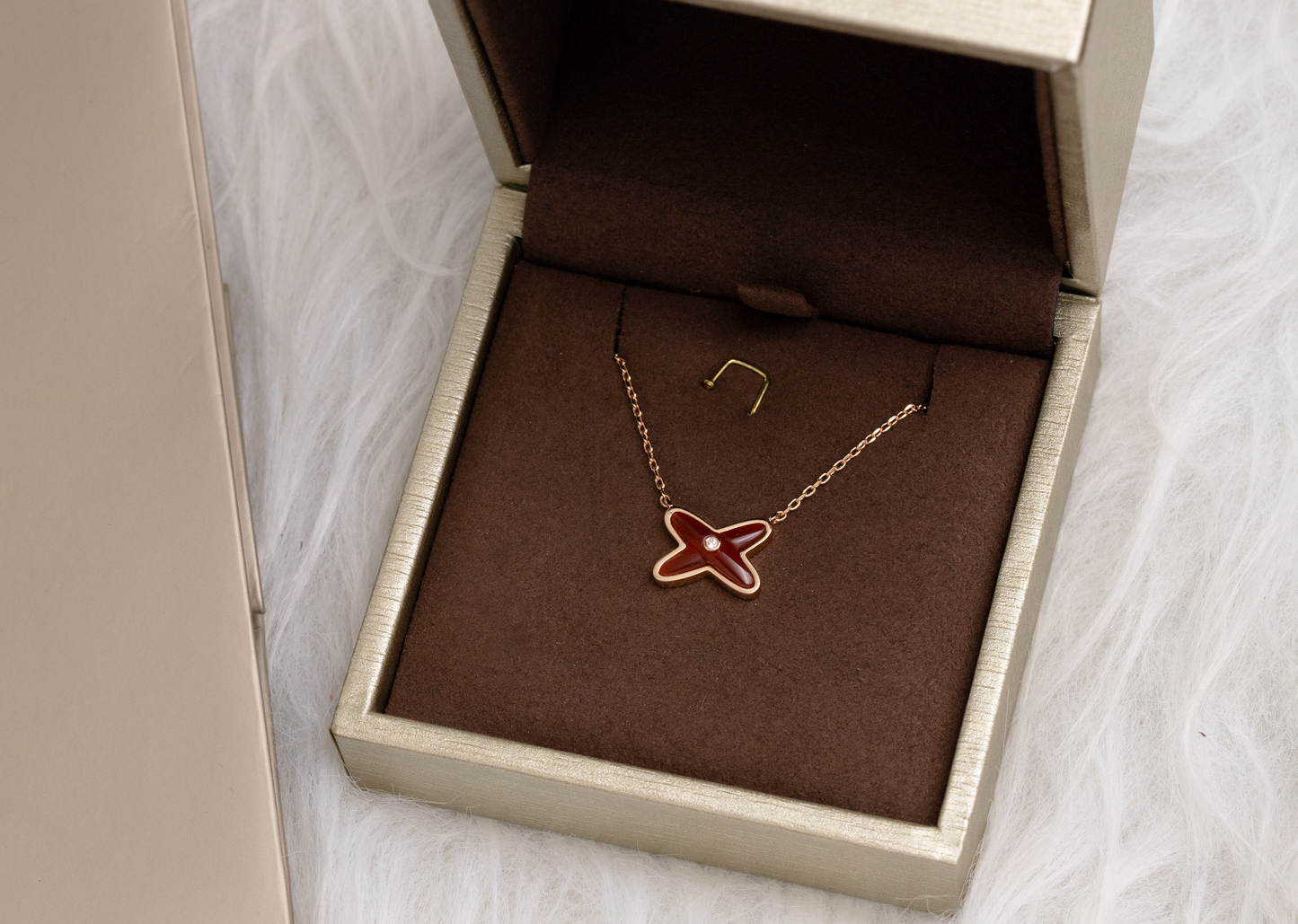 [Amore]JEUX DE NECKLACE 1 DIAMOND