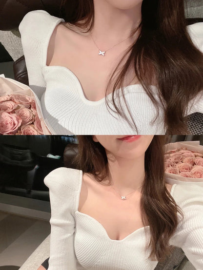 [Amore]JEUX DE NECKLACE 1 DIAMOND