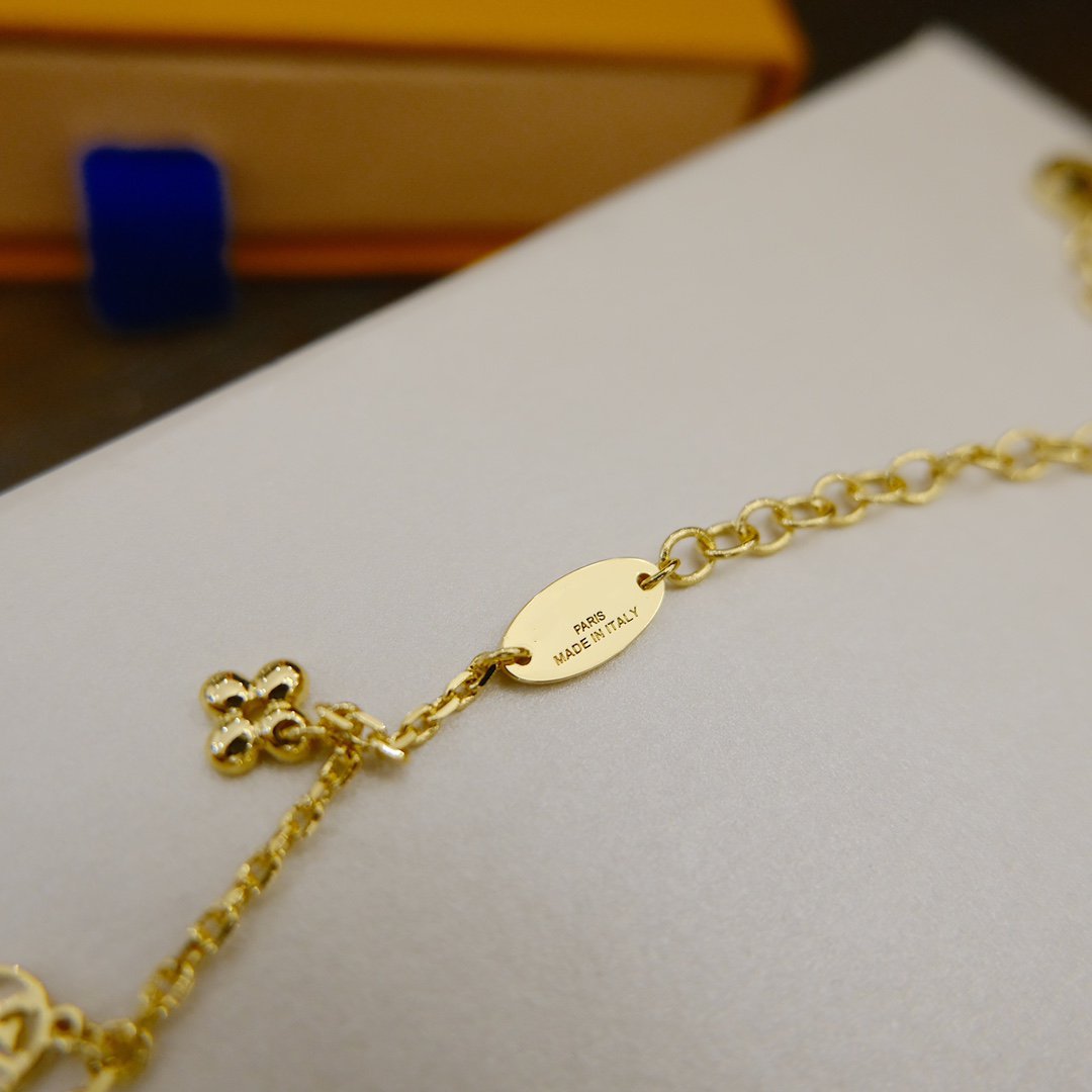 [Amore]BLOOMING SUPPLE NECKLACE BRASS