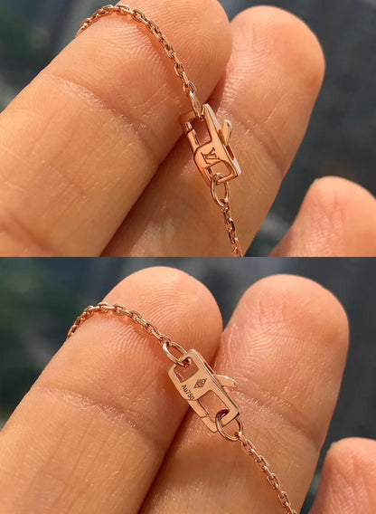 [Amore]BLOSSOM PENDANT PINK GOLD AND DIAMOND