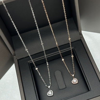 [Amore]JOY HEART DIAMOND NECKLACE