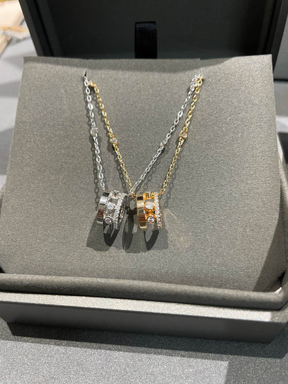 [Amore]CHAIN MOVE ROMANE PEDAND NECKLACE