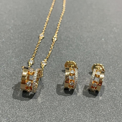 [Amore]CHAIN MOVE ROMANE PEDAND NECKLACE