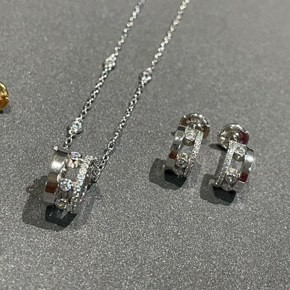 [Amore]CHAIN MOVE ROMANE PEDAND NECKLACE
