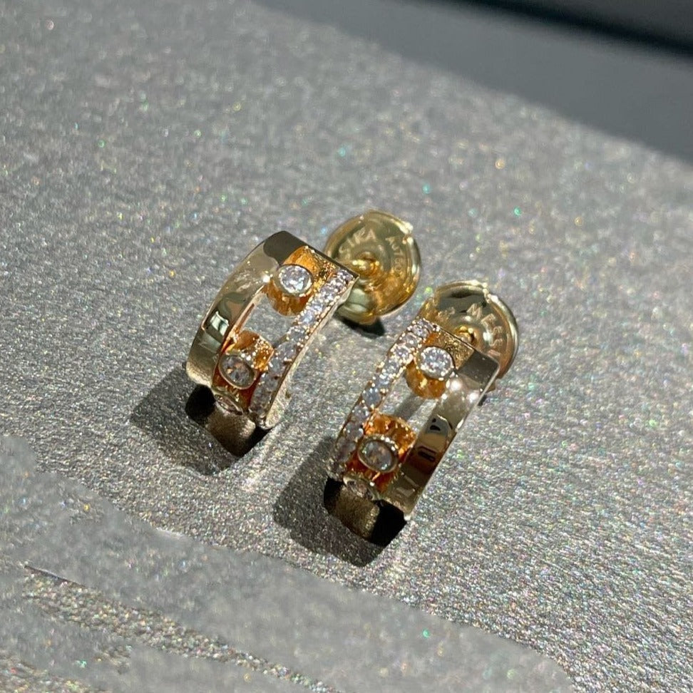 [Amore]MOVE ROMANE EARRINGS DIAMOND