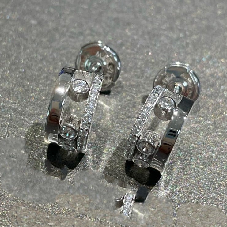 [Amore]MOVE ROMANE EARRINGS DIAMOND