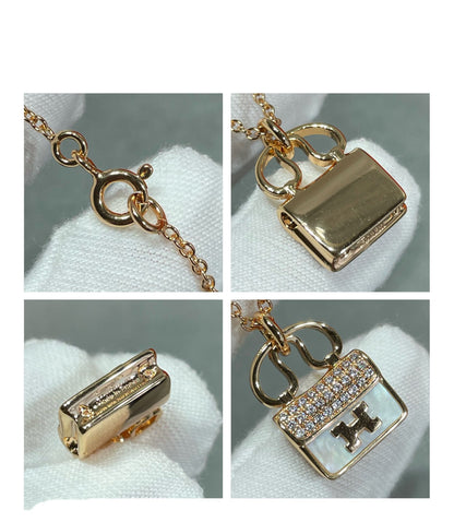 [Amore]H CIRCE MOISSANITE PENDANT NECKLACE GOLD
