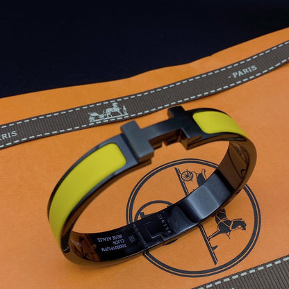 [Amore]CLIC HM SO BLACK YELLOW BRACELET