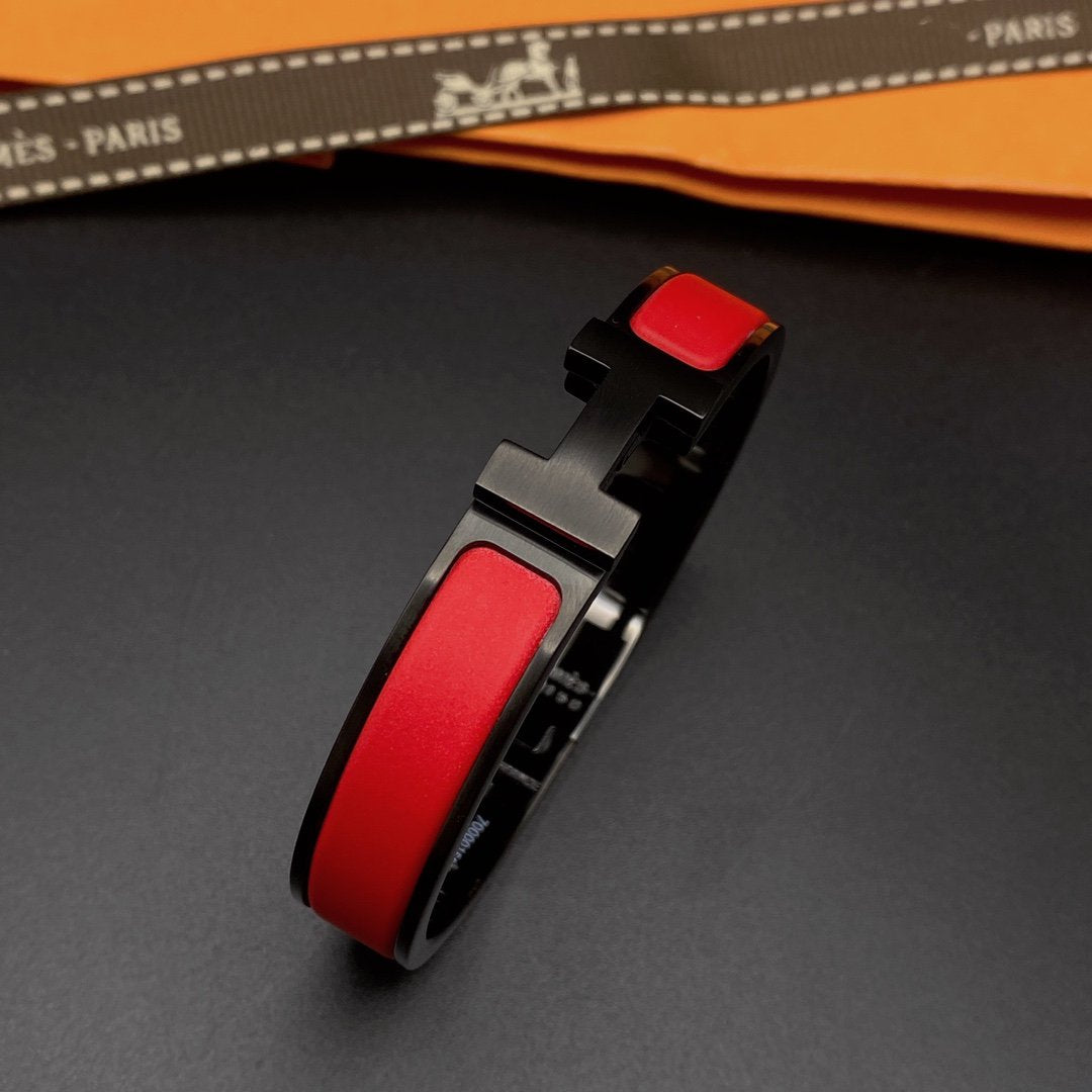 [Amore]CLIC HM SO BLACK RED BRACELET