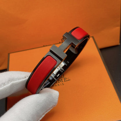 [Amore]CLIC HM SO BLACK RED BRACELET