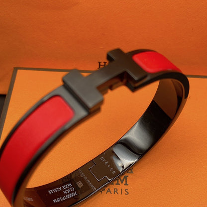 [Amore]CLIC HM SO BLACK RED BRACELET