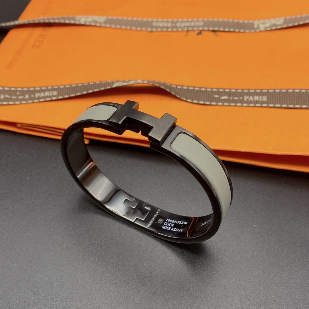 [Amore]CLIC HM SO BLACK GREY BRACELET