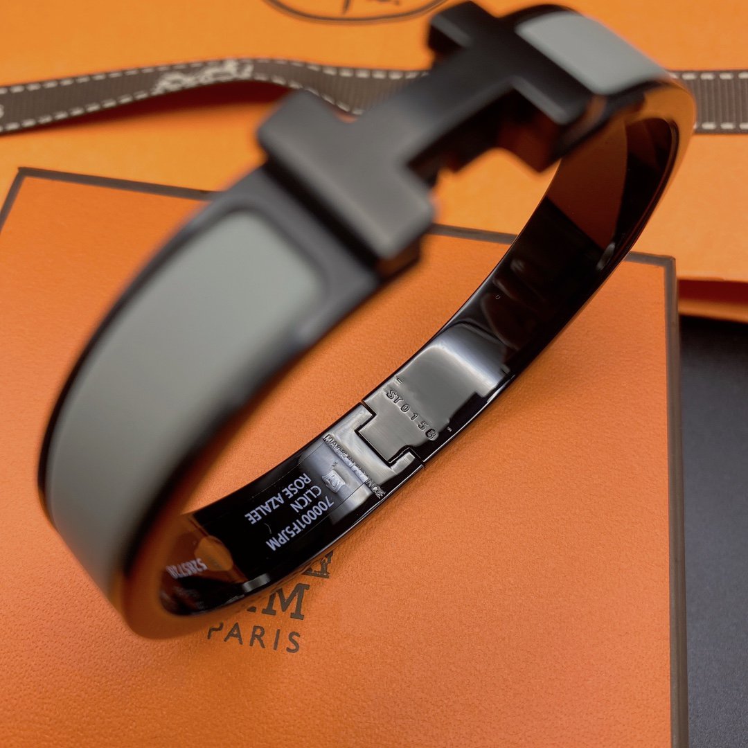 [Amore]CLIC HM SO BLACK GREY BRACELET