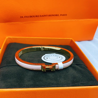 [Amore]CLASSIC HM CLIC  PINK 8MM ENAMEL BRACELET