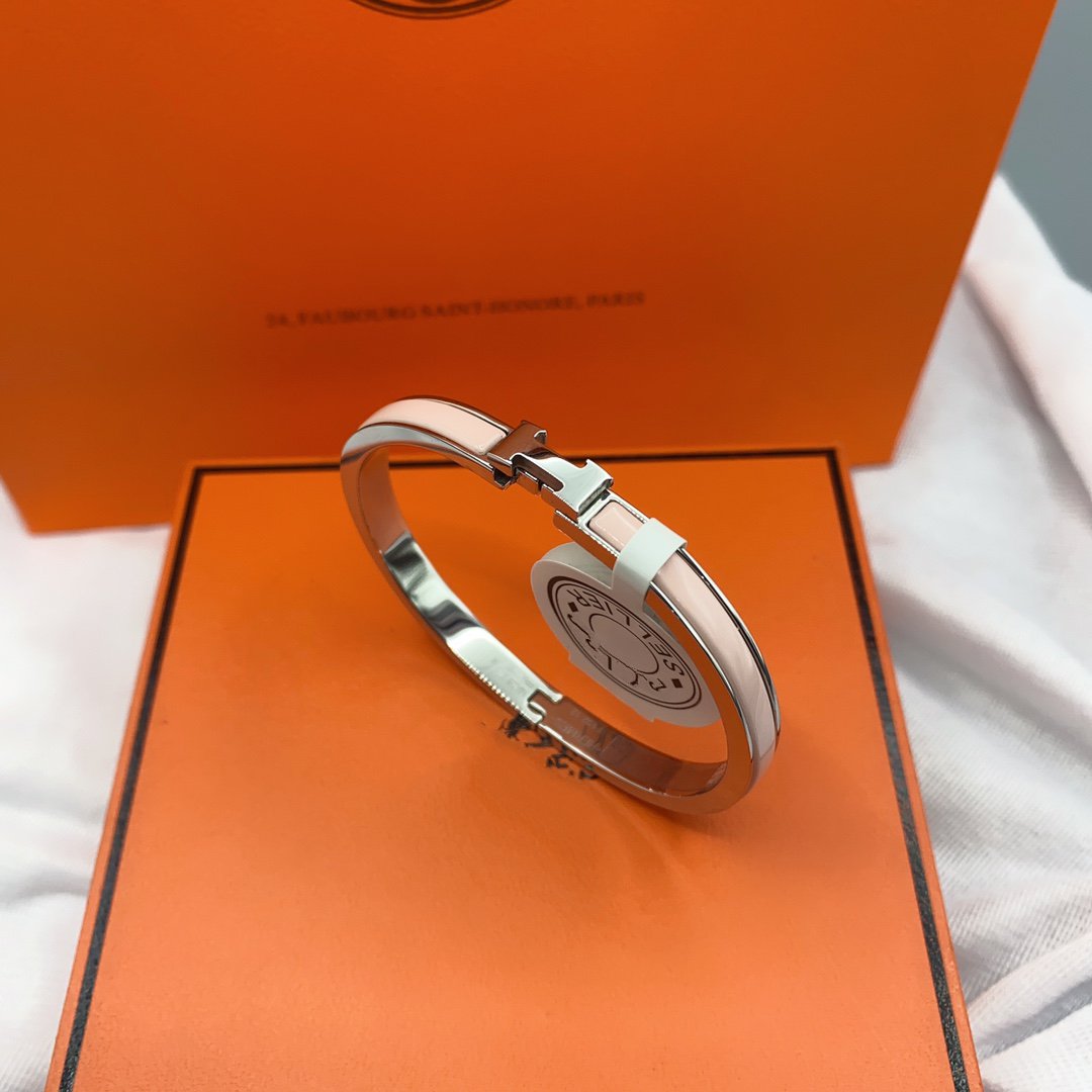 [Amore]CLASSIC HM CLIC  PINK 8MM ENAMEL BRACELET
