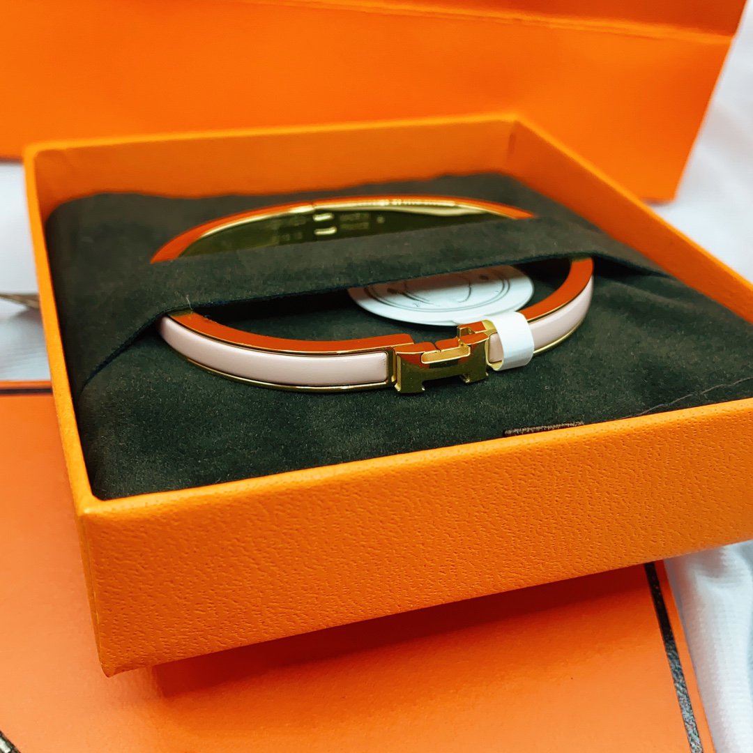 [Amore]CLASSIC HM CLIC  PINK 8MM ENAMEL BRACELET