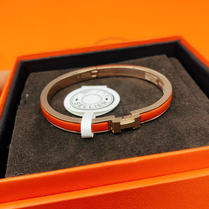 [Amore]CLASSIC HM CLIC RED 8MM ENAMEL BRACELET