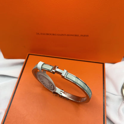 [Amore]CLASSIC HM CLIC GREEN 8MM ENAMEL BRACELET