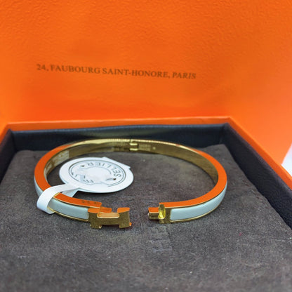 [Amore]CLASSIC HM CLIC GREEN 8MM ENAMEL BRACELET