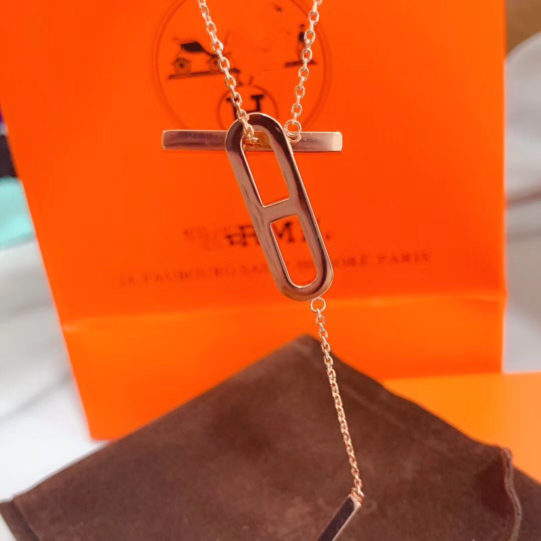 [Amore]HM NECKLACE PLATINUM ROSE GOLD DIAMOND