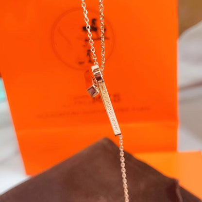 [Amore]HM NECKLACE PLATINUM ROSE GOLD DIAMOND