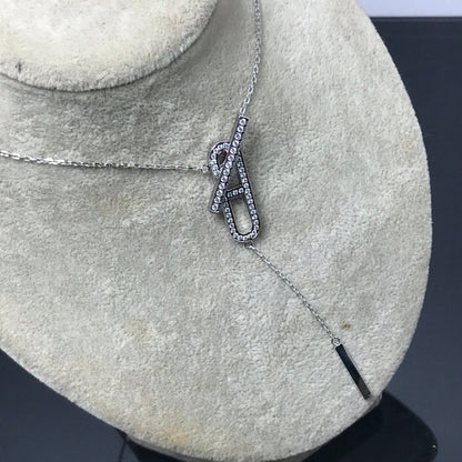 [Amore]HM NECKLACE PLATINUM ROSE GOLD DIAMOND
